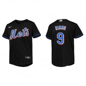 Youth New York Mets Brandon Nimmo Black Alternate Jersey