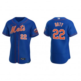 Men's New York Mets Brett Baty Royal Authentic Alternate Jersey