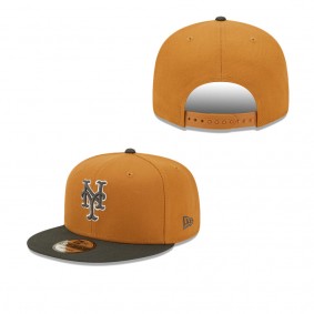 Men's New York Mets Bronze Charcoal Color Pack Two-Tone 9FIFTY Snapback Hat