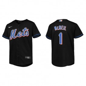 Youth New York Mets Jeff McNeil Black Alternate Jersey