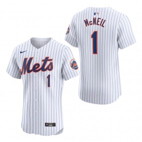 Men's New York Mets Jeff McNeil White Home Elite Player Jersey