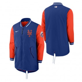 Men's New York Mets Nike Royal Dugout Performance Full-Zip Jacket