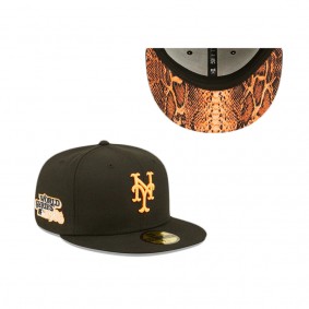 New York Mets Summer Pop Orange 59FIFTY Fitted Hat