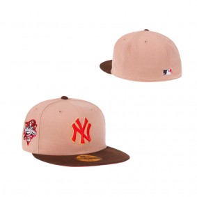 New York Yankees 2000 World Series Mocca Gold 59FIFTY Fitted Hat