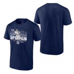 Men's New York Yankees Aaron Judge Navy American League Home Run Record T-Shirt
