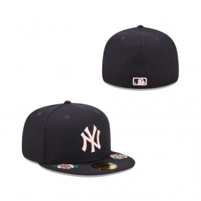 New York Yankees Double Roses Fitted Hat