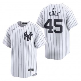 Men's New York Yankees Gerrit Cole White Home Limited Player Jersey