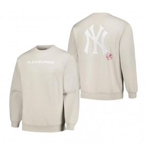 Men's New York Yankees Gray Ballpark Pullover Sweatshirt