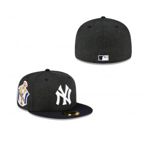 New York Yankees Just Caps Heathered Crown 59FIFTY Fitted Hat
