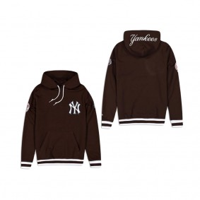New York Yankees Logo Select Color Flip Brown Hoodie