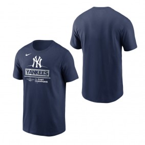 Men's New York Yankees Navy 2022 AL East Division Champions T-Shirt