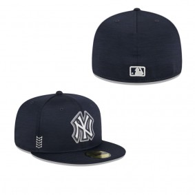 Men's New York Yankees Navy 2024 Clubhouse 59FIFTY Fitted Hat