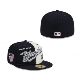 New York Yankees Split Front 59FIFTY Fitted Hat