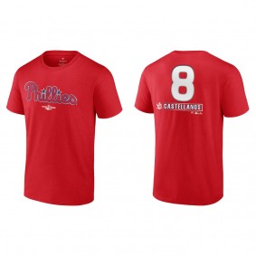 Nick Castellanos Philadelphia Phillies Red 2022 World Series T-Shirt