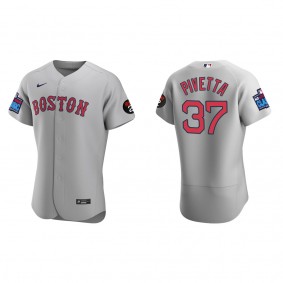 Nick Pivetta Boston Red Sox Gray 2022 Little League Classic Authentic Jersey