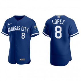 Nicky Lopez Men's Kansas City Royals Nike Royal 2022 Authentic Jersey