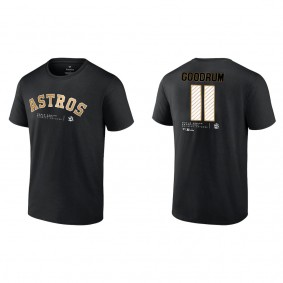 Niko Goodrum Houston Astros Black 2022 World Series Champions T-Shirt