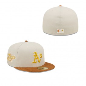 Oakland Athletics Corduroy Visor 59FIFTY Fitted Hat