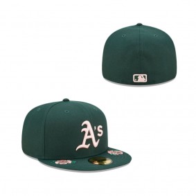 Oakland Athletics Double Roses Fitted Hat