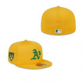 Men's Oakland Athletics Gold 2024 Spring Training 59FIFTY Fitted Hat