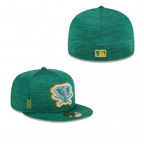 Men's Oakland Athletics Green 2024 Clubhouse 59FIFTY Fitted Hat