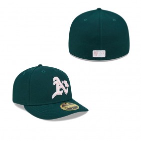 Men's Oakland Athletics Green 2024 Mother's Day Low Profile 59FIFTY Fitted Hat
