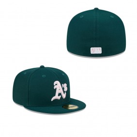 Men's Oakland Athletics Green 2024 Mother's Day On-Field 59FIFTY Fitted Hat