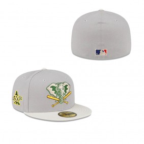 Oakland Athletics Just Caps Drop 18 59FIFTY Fitted Hat