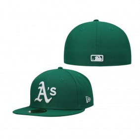 Men's Oakland Athletics Kelly Green Logo 59FIFTY Fitted Hat
