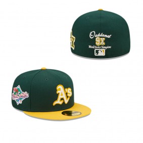 Oakland Athletics Letterman 59FIFTY Fitted Hat