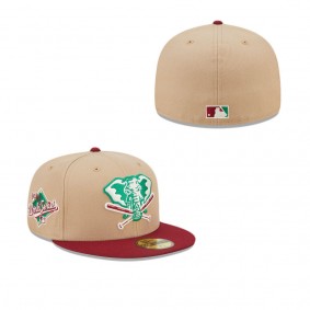 Oakland Athletics Season's Greetings 59FIFTY Hat
