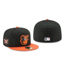 Men's Baltimore Orioles Jackie Robinson Day Black 59FIFTY Fitted Hat