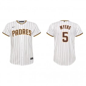 Youth San Diego Padres Wil Myers White Replica Home Jersey