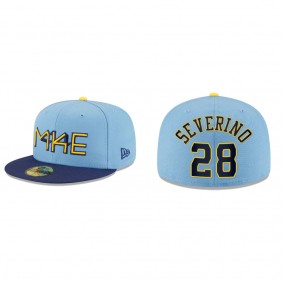Pedro Severino Brewers City Connect 59FIFTY Fitted Hat