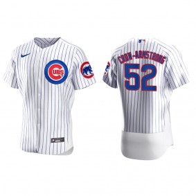 Men's Pete Crow-Armstrong Chicago Cubs White Authentic Home Jersey