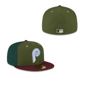 Philadelphia Phillies Just Caps Dark Green 59FIFTY Fitted Hat