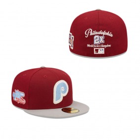 Philadelphia Phillies Letterman 59FIFTY Fitted Hat