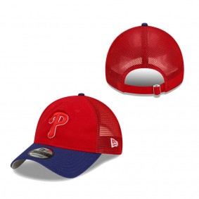 Philadelphia Phillies New Era 2022 Batting Practice 9TWENTY Adjustable Hat Red Royal