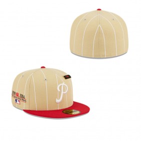 Philadelphia Phillies Pinstripe 59FIFTY Fitted Hat
