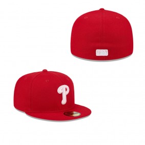 Men's Philadelphia Phillies Red 2024 Mother's Day On-Field 59FIFTY Fitted Hat