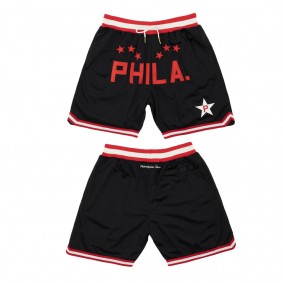 Philadelphia Stars Rings & Crwns Replica Mesh Shorts Black