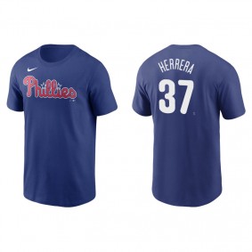 Men's Philadelphia Phillies Odubel Herrera Royal Name & Number Nike T-Shirt