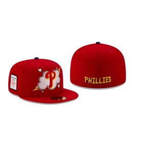 Men's Philadelphia Phillies Cloud Red 59FIFTY Fitted Hat