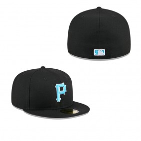 Men's Pittsburgh Pirates Black 2024 Father's Day 59FIFTY Fitted Hat