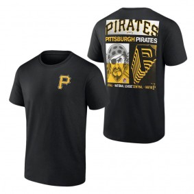 Men's Pittsburgh Pirates Fanatics Branded Black In Good Graces T-Shirt