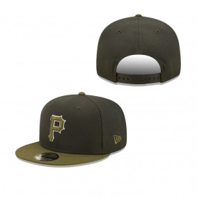 Men's Pittsburgh Pirates Charcoal Green Color Pack Two-Tone 9FIFTY Snapback Hat