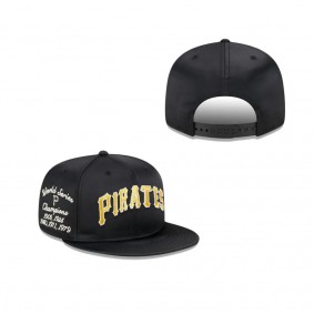 Pittsburgh Pirates Satin Script 9FIFTY Snapback Hat