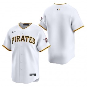 Men's Pittsburgh Pirates White Home Limited Jersey
