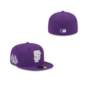 Purple Refresh San Francisco Giants 59FIFTY Fitted Hat