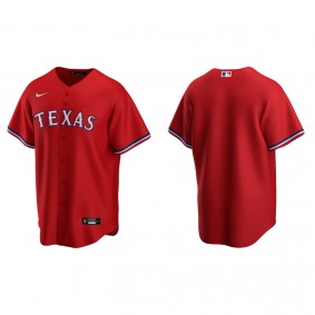 Men's Texas Rangers Red Replica Alternate Jersey